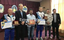 Los Taekwondistas de Athletic, premiados por los Concejales.
