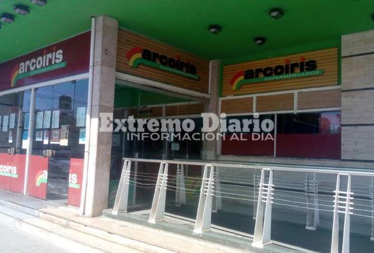 Supermercado Arco Iris se encuentra cerrado