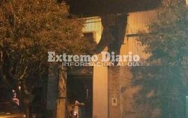 Imagen de General Lagos: Principio de incendio en un galp&oacute;n