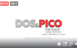 Imagen de Emisi&oacute;n EN VIVO de Dos & Pico, Radio Extremo 106.9