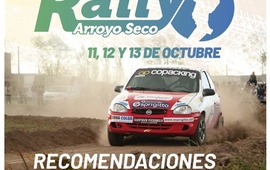 Imagen de Recomendaciones y medidas de seguridad para los espectadores del 4&deg; Rally Santafesino