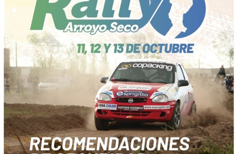 Imagen de Recomendaciones y medidas de seguridad para los espectadores del 4° Rally Santafesino
