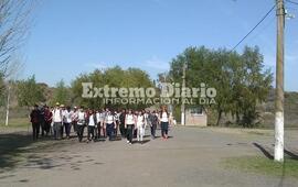 Alumnos de segundo a&ntilde;o de la Escuela N&deg; 3007 disfrutaron del predio.