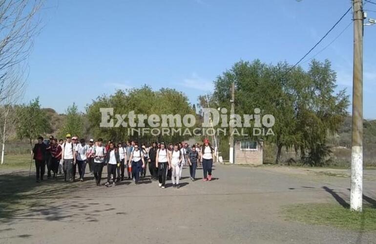 Alumnos de segundo año de la Escuela N° 3007 disfrutaron del predio.