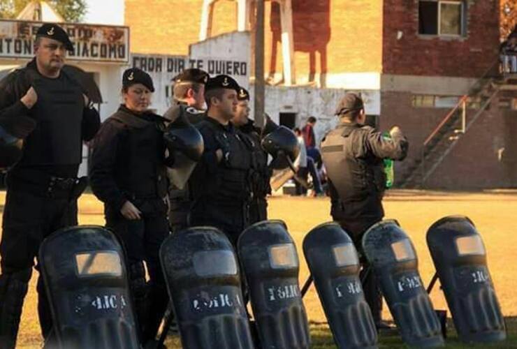 El operativo comenzará a las 16:00hs en las inmediaciones del Antonio Di Giácomo. (FOTO ARCHIVO: LA IMAGEN DEL FÚTBOL - MATÍAS MARTIN)