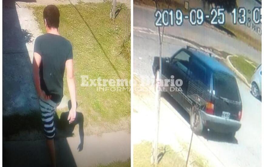 Capturas de pantalla de una de las c&aacute;maras privadas del barrio.