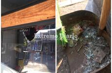 Imagen de Inadaptados ocasionaron destrozos en pleno centro