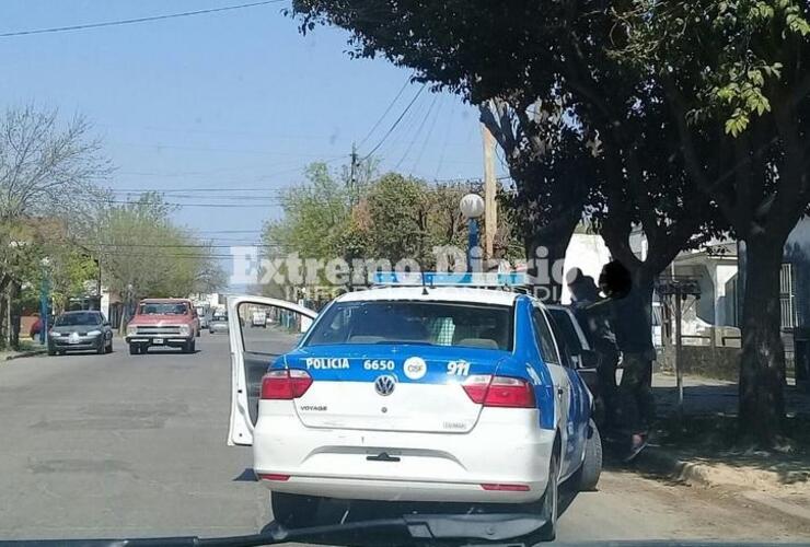 Imagen de Identificación sobre calle Juan B. Justo