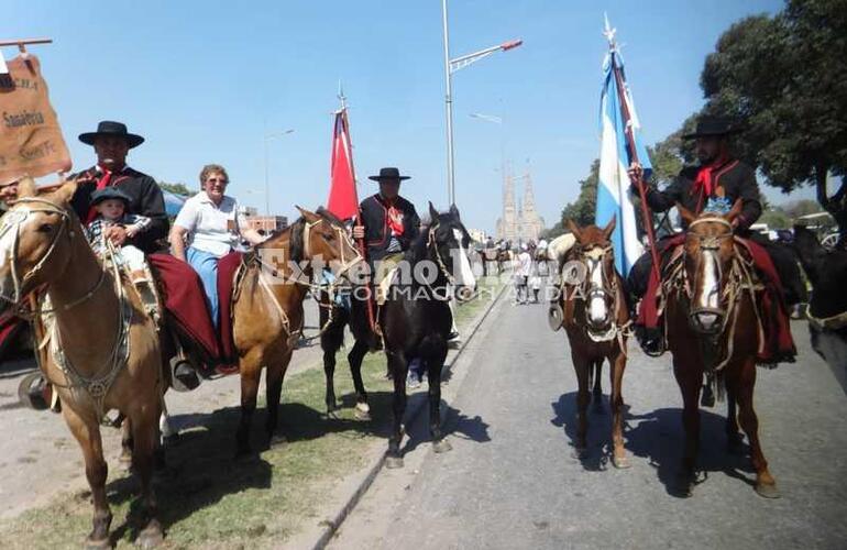 El evento se realizó hoy en inmediaciones de la basílica