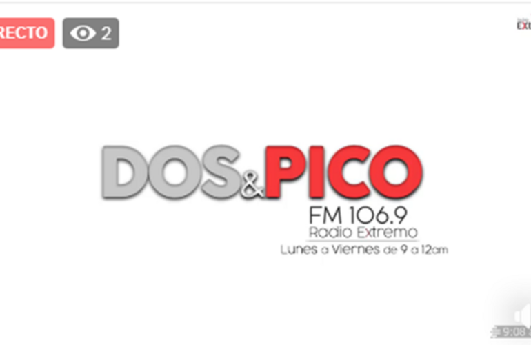 Imagen de Emisión EN VIVO de Dos & Pico, Radio Extremo 106.9