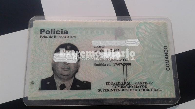 Se secuestr&oacute; la falsa credencial y treinta y dos mil pesos en efectivo