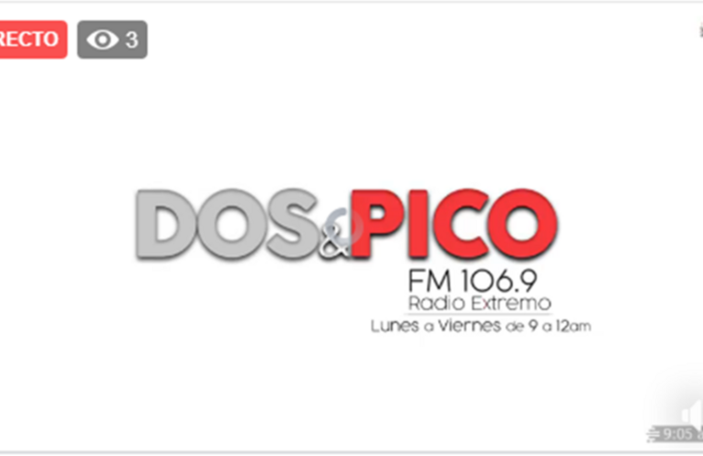 Imagen de Emisión EN VIVO de Dos & Pico, Radio Extremo 106.9