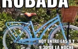 Imagen de Atenci&oacute;n, robaron esta bicicleta