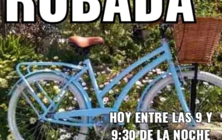 Imagen de Atenci&oacute;n, robaron esta bicicleta