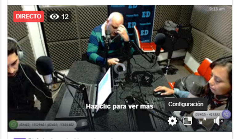 Imagen de Emisi&oacute;n EN VIVO de Dos & Pico, Radio Extremo 106.9