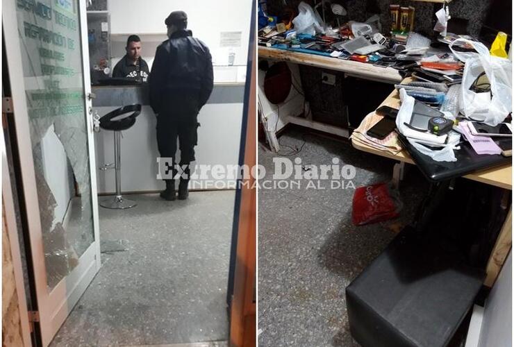 Imagen de De terror: Les roban y se encuentran con un ladrón adentro del local