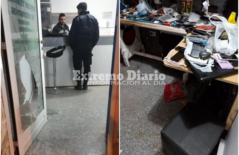 Imagen de De terror: Les roban y se encuentran con un ladrón adentro del local