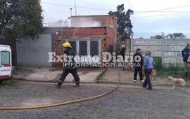 Imagen de En estos momentos. Incendio en una vivienda