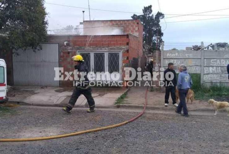 Imagen de En estos momentos. Incendio en una vivienda