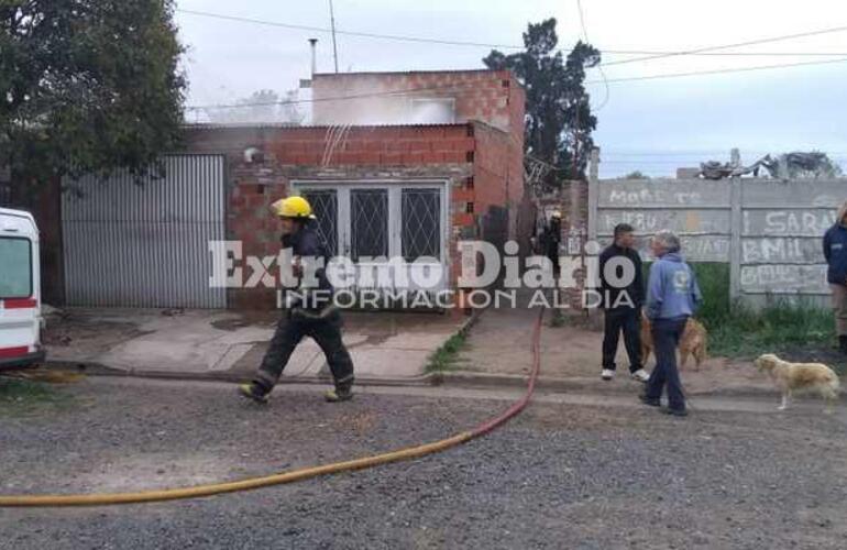 Imagen de En estos momentos. Incendio en una vivienda