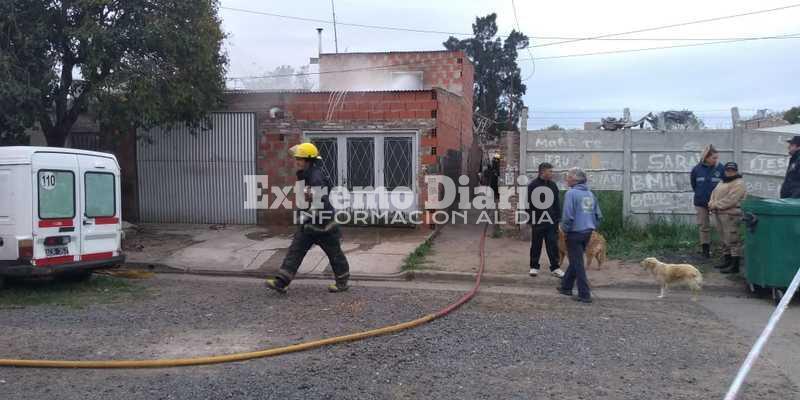Imagen de En estos momentos. Incendio en una vivienda