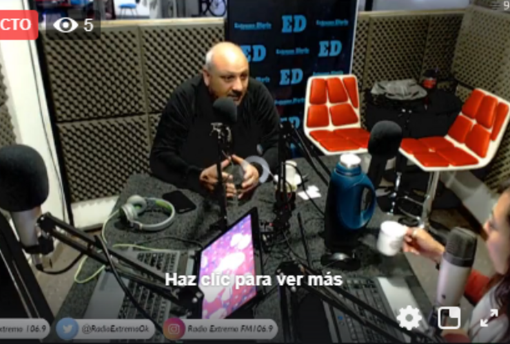 Imagen de Emisión EN VIVO de Dos & Pico, Radio Extremo 106.9