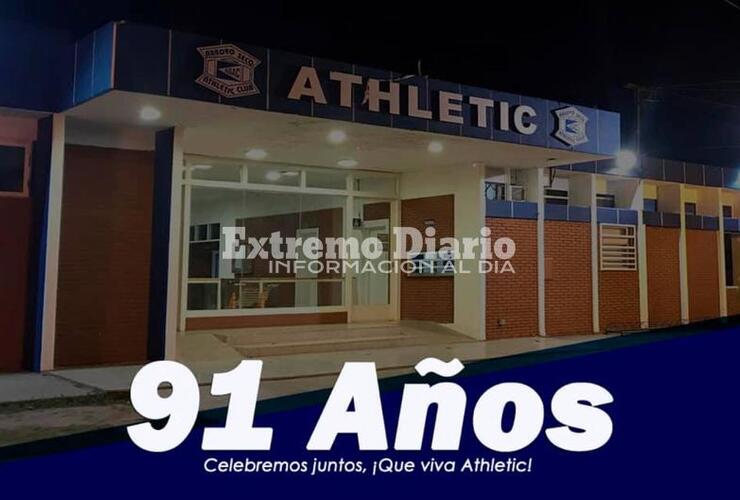 Imagen de Athletic hoy cumple su 91 Aniversario