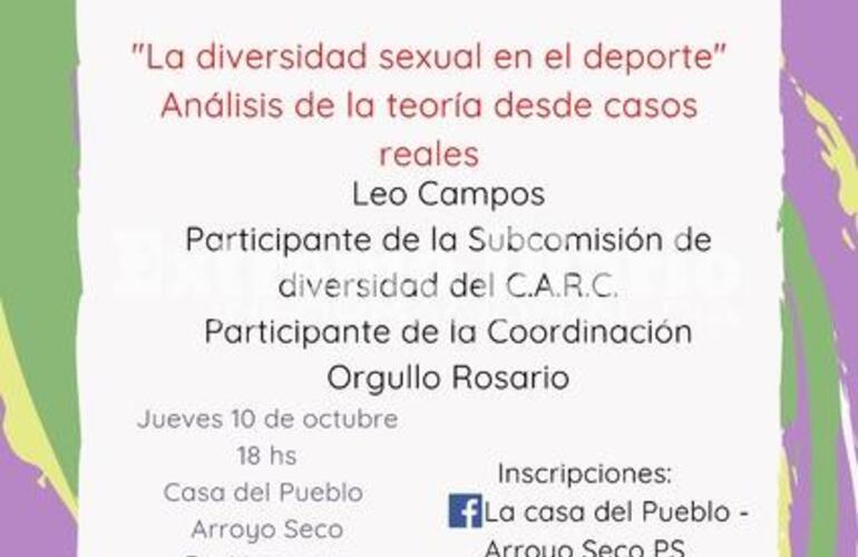 Imagen de Charla sobre Diversidad en el Deporte en La Casa del Pueblo del PS