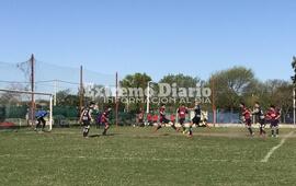 Remate de Sabedra dentro del &aacute;rea para Uni&oacute;n.