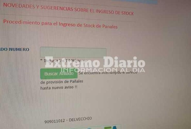 Imagen de Cortaron la entrega de pañales a afiliados de Pami por falta de pago