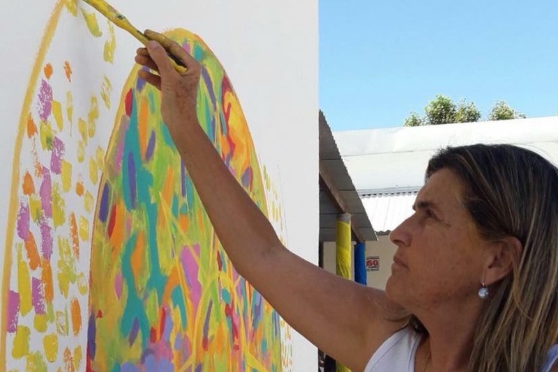 Imagen de El Taller ReencontrArte recibe la visita de Ag&oacute; P&aacute;ez Vilar&oacute;