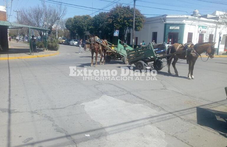 Archivo: Manifestación del MTE frente al Concejo