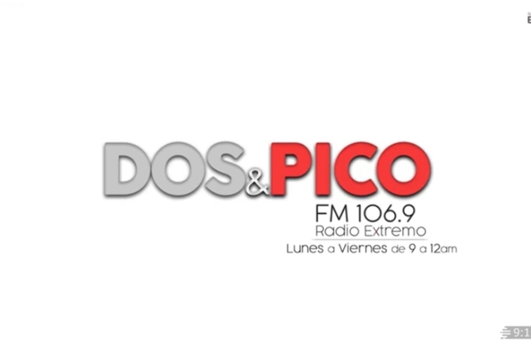 Imagen de Emisión EN VIVO de Dos & Pico por Radio Extremo 106.9