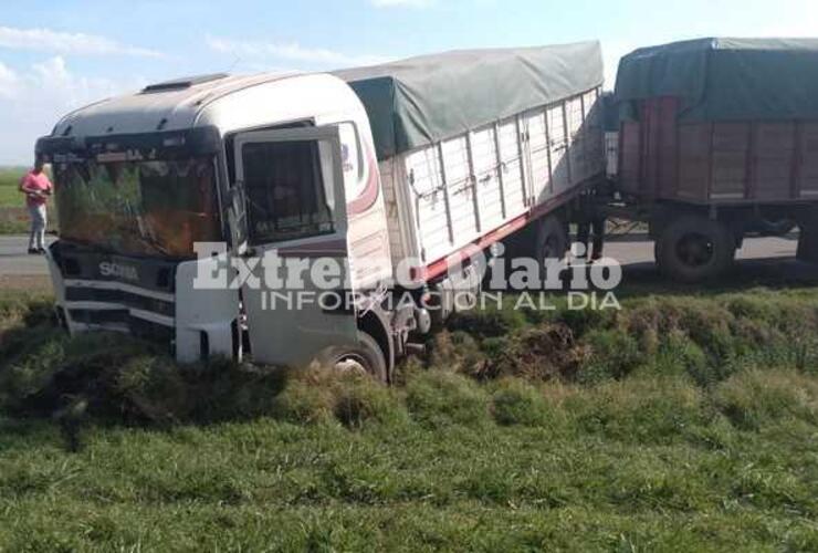 Imagen de Accidente sobre Ruta 21 a la altura de Basf