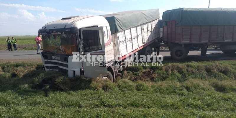 Imagen de Accidente sobre Ruta 21 a la altura de Basf