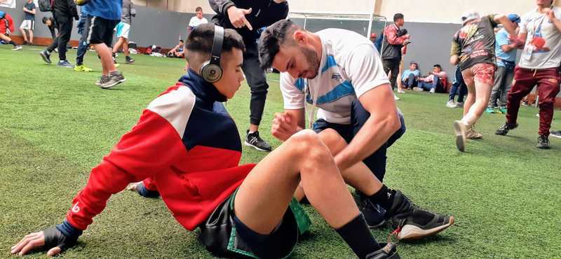 Imagen de Copa Nacional Evita: Axel Garc&iacute;a trae la medalla de bronce a Arroyo Seco
