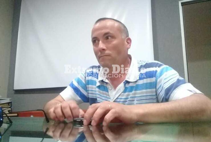 Julio Argutti, Presidente de la CD de Bomberos Voluntarios