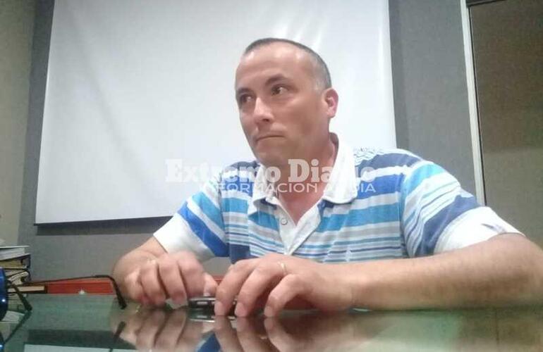 Julio Argutti, Presidente de la CD de Bomberos Voluntarios