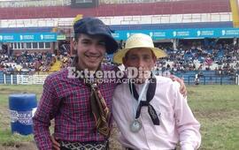 Nahuel "Chasqui" Carus brill&oacute; por su animaci&oacute;n el fin de semana pasado en C&oacute;rdoba.