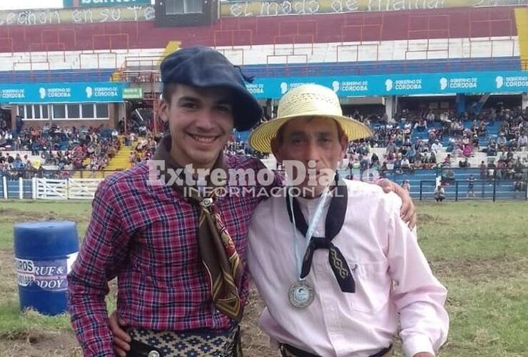 Nahuel "Chasqui" Carus brilló por su animación el fin de semana pasado en Córdoba.