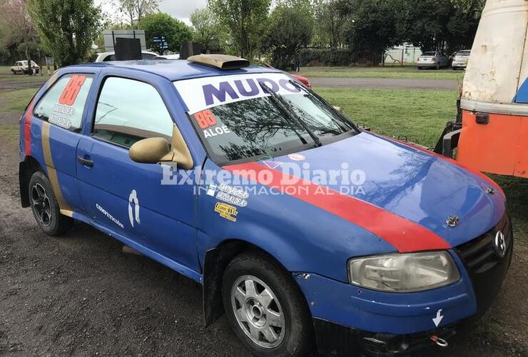 Imagen de Llegó el 1er Automóvil a Arroyo Seco para competir en el Rally Santafesino