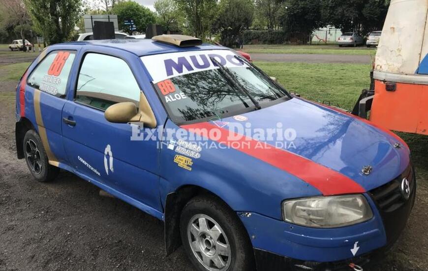 Imagen de Lleg&oacute; el 1er Autom&oacute;vil a Arroyo Seco para competir en el Rally Santafesino