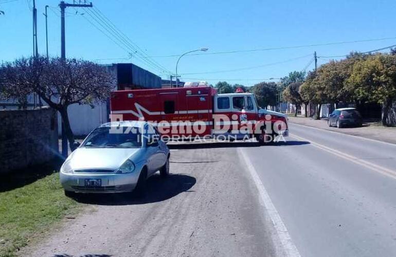 Imagen de Bomberos requeridos desde Ruta 21 y Colón