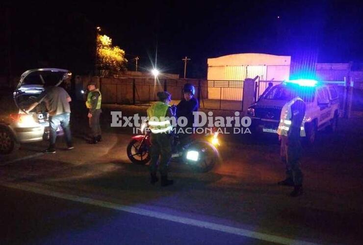 Los operativos se realizan en los ingresos al pueblo.