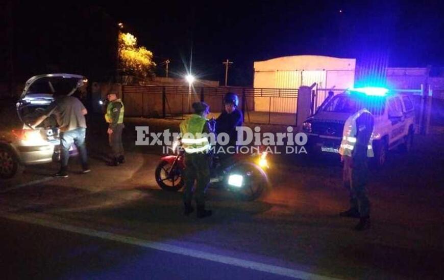 Los operativos se realizan en los ingresos al pueblo.