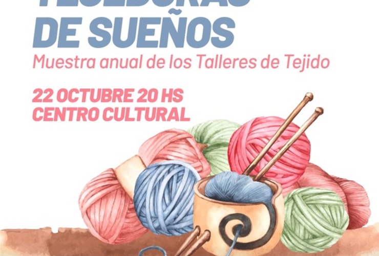 Imagen de Tejedoras de Sueños: Muestra Anual de los Talleres de Tejidos