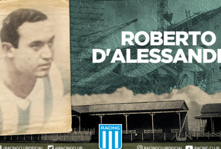 Imagen de Racing Club recuerda al histórico goleador arroyense Roberto Jorge DAlessandro
