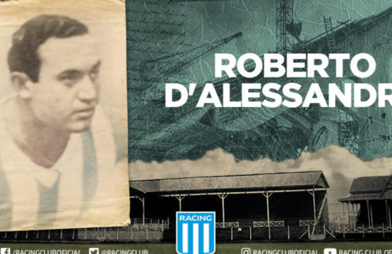 Imagen de Racing Club recuerda al histórico goleador arroyense Roberto Jorge DAlessandro
