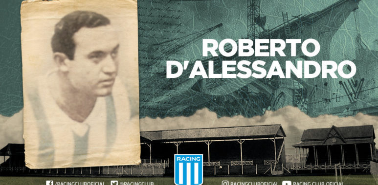 Imagen de Racing Club recuerda al hist&oacute;rico goleador arroyense Roberto Jorge D�Alessandro