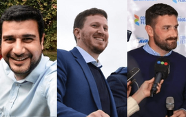 Cleri, Angelini y Est&eacute;vez, cabezas de las tres principales listas.